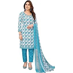 ANAND Unstitched Crepe Printed Dress Material-image-36