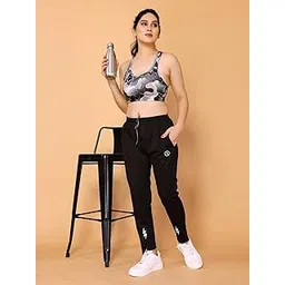 Anand Women's Solid Regular Track -BW_GRL_MD_TP219_L Black-image-8