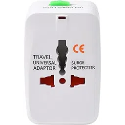 Anantkart Universal Travel Adapter, All in One International Travel Adapter with USB Ports, Universal Adapter (White)-picture-12