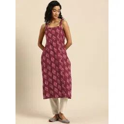anayna Women Printed Kantha Work Kurta-picture-13