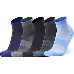 anchor Ankle Length Sports Socks for Men, High Performance Athletic Wear For Running, Cycling, Workout And Outdoor Sports, Combo Pack of 5 Pair Socks-picture-11