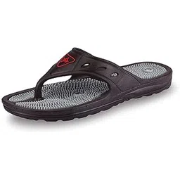 ANCS Acupressure and Magnetic Slippers for Blood Circulation Foot Massager Slippers For Men, Women & Child (6, Brown)-picture-28