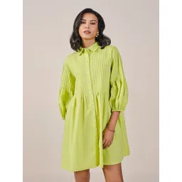 AND Women Above Knee Shirt Dress-picture-48