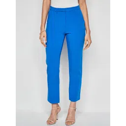 AND Women Mid-Rise Tapered Fit Trousers-picture-28