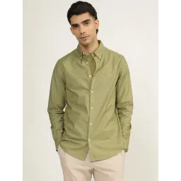 Andamen Green Regular Fit Shirt-picture-21