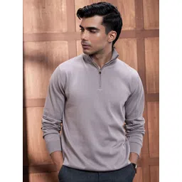 Andamen Men Casual Placket Cotton Regular Pullover-picture-21