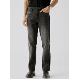 Andamen Men Original Stretchable Casual Twill Woven Placement Embroidery Regular Fit Jeans-picture-11