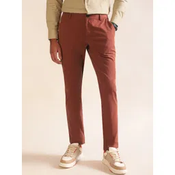 Andamen Men Ultra Slim Fit Stretchable Cotton Chinos-picture-14