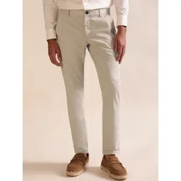Andamen Men Ultra Twill Stretchable Chino-picture-17