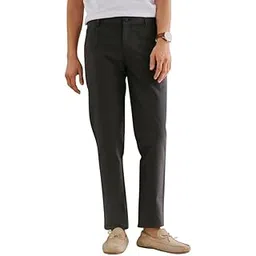 andamen Men's Casual Cotton Linen Woven Trouser-picture-23