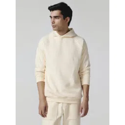 Andamen New Angularity Off-White Regular Fit Solid Hoodie-picture-18