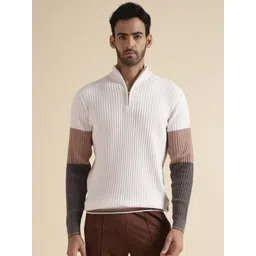 Andamen Ribbed Zip Detail Pullover-picture-26