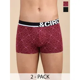 &CIRCUS Pack Of 2 Printed Airsoft Short Trunks TRAS_2PK_FS_JE-picture-30
