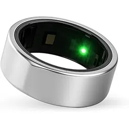 aneek Smart Ring JC | Fitness Tracker Ring for Men & Women | 42+ Workout Modes | HR, SPO2, Sleep, Stress, Glucose, VO2 Max | Body Temp & Women Health Monitor | Wearable Ring (Silver, #12)-picture-10