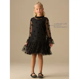 Angel & Rocket Print Fit & Flare Dress-picture-42