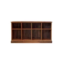Angel Furniture 135x41x70cm Honey Finish Solid Sheesham Wood Space Saver Large Bookshelf, AF-186H-picture-13