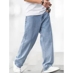 AngelFab Men Relaxed Fit High-Rise Stretchable Jeans-picture-30