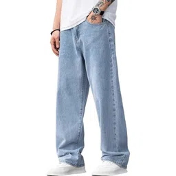 AngelFab Men Relaxed Fit High-Rise Stretchable Jeans-picture-23