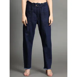 AngelFab Women Jean Straight Fit High-Rise Clean Look Jeans-picture-22