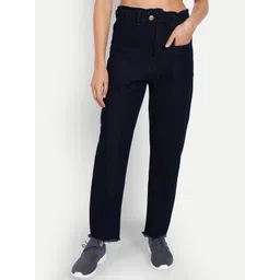 AngelFab Women Jean Straight Fit High-Rise Cotton Jeans-picture-15