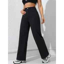 AngelFab Women Straight Fit High-Rise Stretchable Jeans-picture-30