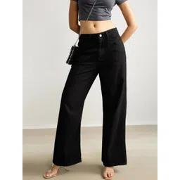 AngelFab Women Straight Fit High-Rise Stretchable Jeans-picture-34