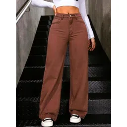 AngelFab Women Straight Fit High-Rise Stretchable Jeans-picture-36