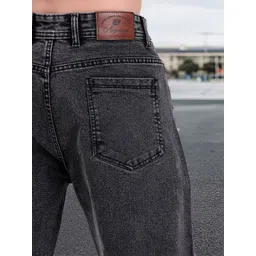 ANGERHOOD Men Baggy Mid-Rise Jeans image 2