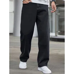 ANGERHOOD Men Mid-Rise Mildly Distressed Non Stretchable Cotton Jeans-picture-39