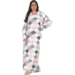 anglina Women's Winter Care Fleno Winter Wear Super Soft Flano Woolen Nighty/Maxi/Nightgown/Nightwear WSR-175-picture-39