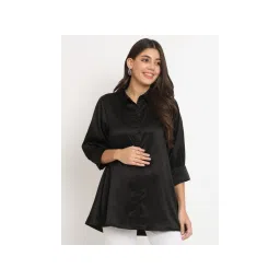 Angloindu Black Maternity Shirt-picture-17