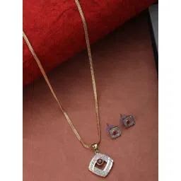 Anikas Creation Gold Plated Jewellery Set Pack Of 1-picture-11