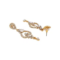 Anikas Creation Stylish American Diamond Gold Tone Jewellery Set image 5