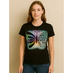 Anikmart Graphic Printed Round Neck Cotton T-shirt-picture-12