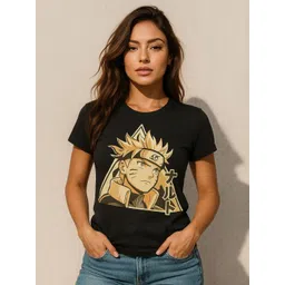 Anikmart Unisex Printed Extended Sleeves Dri-FIT Raw Edge T-shirt-picture-31