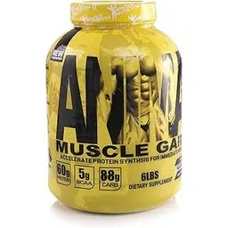 Animal Muscle Gainer Protein Powder, 6 lbs, 60g Protein, 88g Carbs, 5g BCAA, Mass Builder Supplement-picture-32