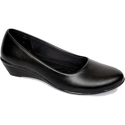 anita sarees Women's Wedge Heel Ballet Flats | Stylish Formal Fashion Pumps & Bellies | Comfortable Slip-On Ballerina Shoes for Office, Casual & Daily Use | Soft, Lightweight Women’s Footwear-picture-14