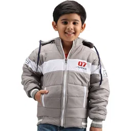Anixa Boys Colourblocked Winter Hooded Puffer Jacket-picture-27