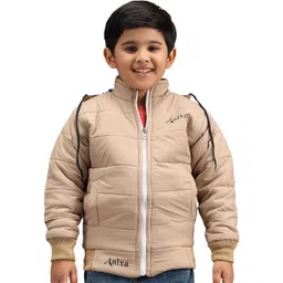 Anixa Boys Solid Winter Hooded Puffer Jacket-picture-35
