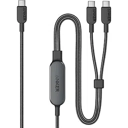 Anker 2-in-1 USB-C to USB-C Cable (4 ft, 140W) B2C - UN Black Iteration 1-picture-16