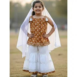 ANNA Unisex Kids Printed Tunic with Palazzos-picture-16