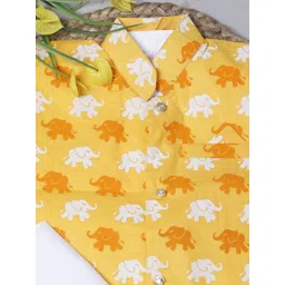 ANNA Unisex Kids Printed Tunic with Trousers image 5