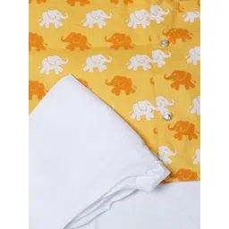 ANNA Unisex Kids Printed Tunic with Trousers image 4