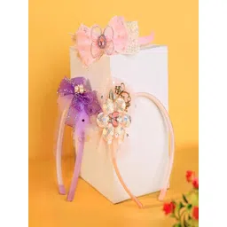 ANNA CREATIONS Girls Set of 3 Hairband-picture-15