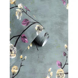 ANNA CREATIONS Green & Yellow Printed Self-Adhesive Waterproof Wallpaper-picture-13