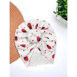 ANNA CREATIONS Infant Girls Printed Turban Beanie Cap-picture-29