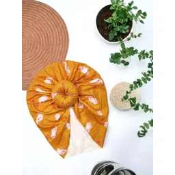 ANNA CREATIONS Infant Girls Printed Turban Beanie Cap-picture-43