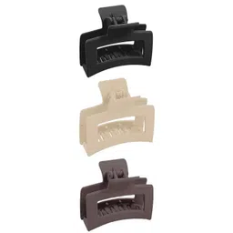 ANNA CREATIONS Women Set Of 3 Multicoloured Matte Hair Claw Clips-picture-37