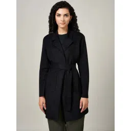 Annabelle by Pantaloons Black Plain Jacket-picture-26
