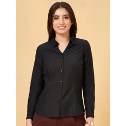 Annabelle by Pantaloons Black Regular Fit Shirt-picture-16